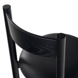 Safavieh Tayla Leather Counter Stool Black / Black SFV4166A