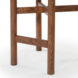 Safavieh Tayla Leather Counter Stool Walnut / Brown SFV4166B