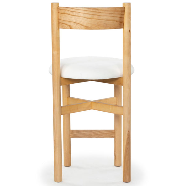 Safavieh Tayla Linen Counter Stool Natural / White SFV4166C