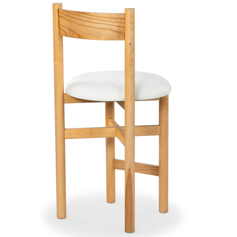 Safavieh Tayla Linen Counter Stool Natural / White SFV4166C