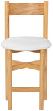 Safavieh Tayla Linen Counter Stool Natural / White SFV4166C