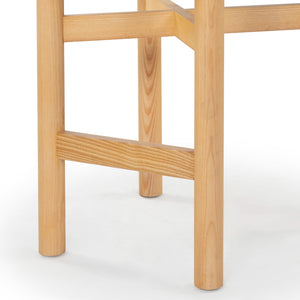 Safavieh Tayla Linen Counter Stool Natural / White SFV4166C