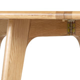 Safavieh Calverton Gateleg Wood Dining Table X23 Natural 37.4 IN W x 29.5 IN D x 28.4 IN H