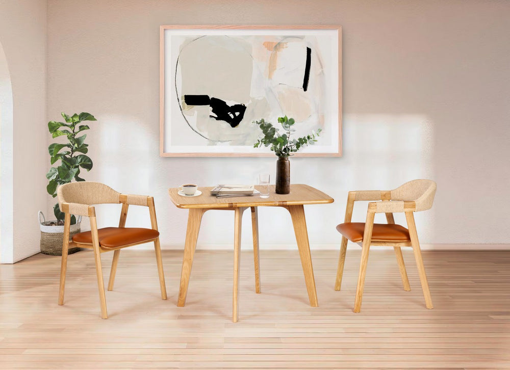 Safavieh Calverton Gateleg Wood Dining Table X23 Natural 37.4 IN W x 29.5 IN D x 28.4 IN H