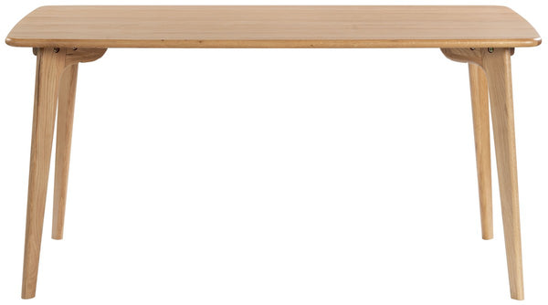 Safavieh Calverton Wood Dining Table X23 Natural 59.5 IN W x 31.9 IN D x 29.5 IN H