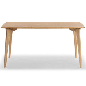 Safavieh Calverton Wood Dining Table X23 Natural 59.5 IN W x 31.9 IN D x 29.5 IN H