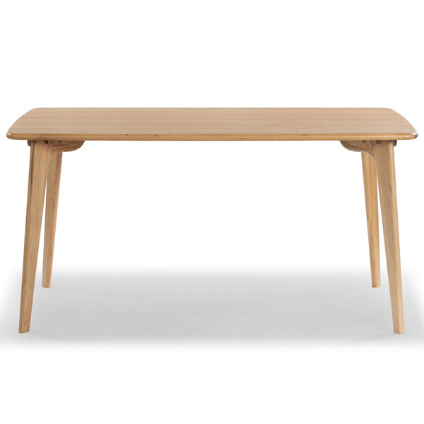 Safavieh Calverton Wood Dining Table X23 Natural 59.5 IN W x 31.9 IN D x 29.5 IN H