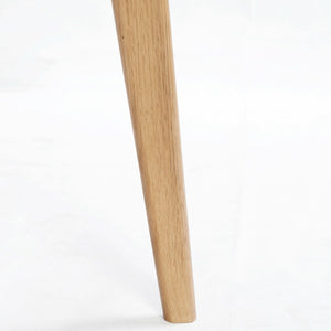 Safavieh Calverton Wood Dining Table X23 Natural 59.5 IN W x 31.9 IN D x 29.5 IN H