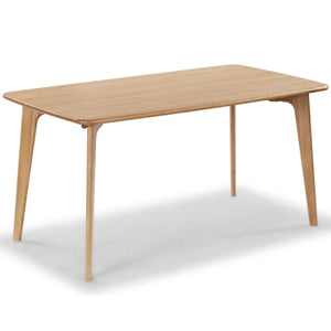 Safavieh Calverton Wood Dining Table X23 Natural 59.5 IN W x 31.9 IN D x 29.5 IN H