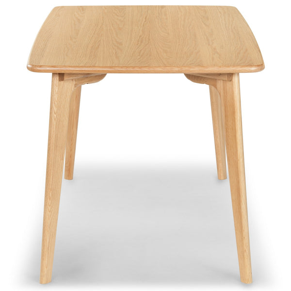 Safavieh Calverton Wood Dining Table X23 Natural 59.5 IN W x 31.9 IN D x 29.5 IN H