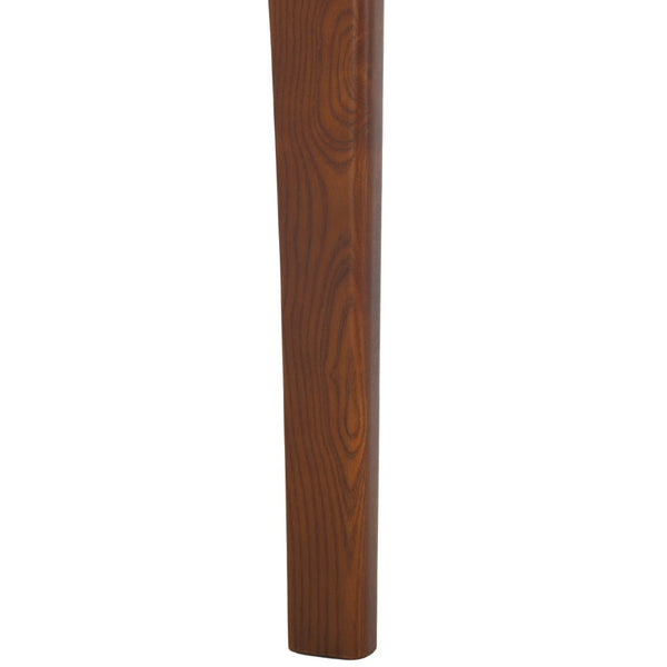 Safavieh BARBOSSA Extendable Dining Table - Modern Oak Design with Curved Edges for Elegant Dining Spaces Walnut SFV4206B