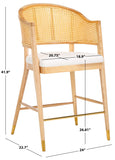 Safavieh Rogue Rattan Barstool Natural SFV4208B