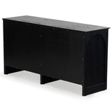 Safavieh Tashalie 4 Door Wood Sideboard SFV4209A Black