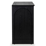 Safavieh Tashalie 4 Door Wood Sideboard SFV4209A Black