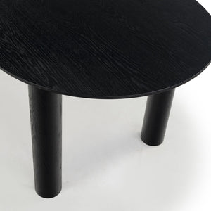 Safavieh Sofiette Wood Oval Dining Table - Elegant Design For Memorable Gatherings And Timeless Decor Style Black Wood Sfv4210a-2bx