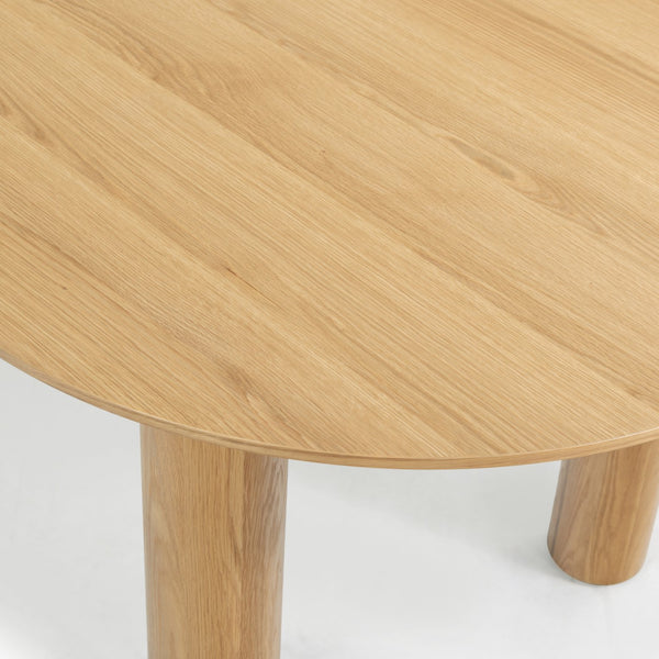 Safavieh Sofiette Wood Oval Dining Table - Elegant Design For Memorable Gatherings And Timeless Decor Style Natural Wood Sfv4210b-2bx