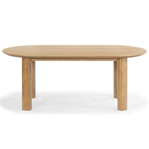 Safavieh Sofiette Wood Oval Dining Table - Elegant Design For Memorable Gatherings And Timeless Decor Style Natural Wood Sfv4210b-2bx