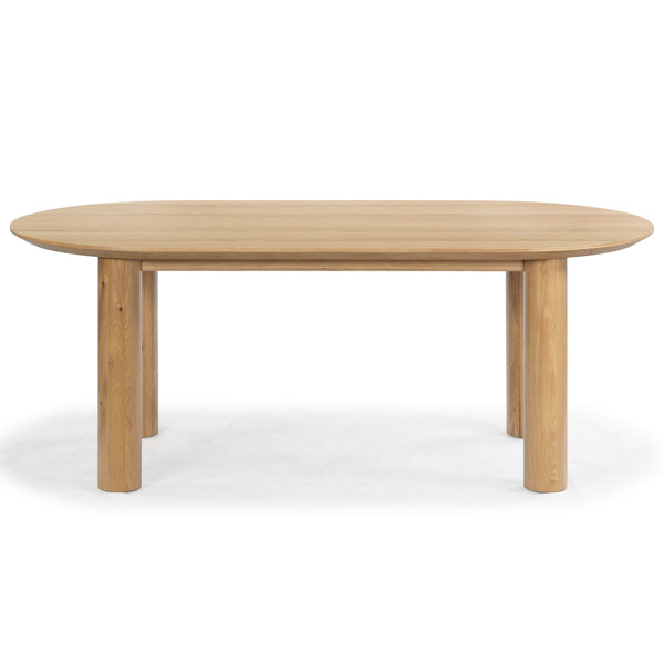 Safavieh Sofiette Wood Oval Dining Table - Elegant Design For Memorable Gatherings And Timeless Decor Style Natural Wood Sfv4210b-2bx