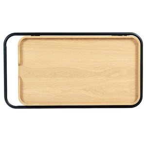 Safavieh Malek Wood And Metal 2 Shelf Bar Cart – Stylish, Durable Design For Effortless Entertaining At Home Natural ,Black Wood ,Metal Sfv4213a