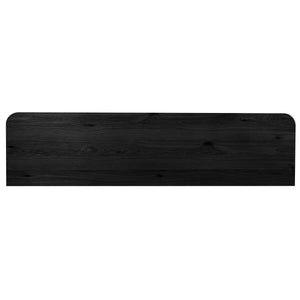 Safavieh Liadonna 4 Door Wood Sideboard - Elegant Storage Solution For Contemporary And Traditional Spaces Black Wood Sfv4216a