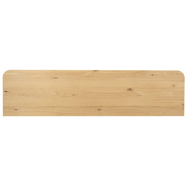 Safavieh Liadonna 4 Door Wood Sideboard - Elegant Storage Solution For Contemporary And Traditional Spaces Natural Wood Sfv4216b