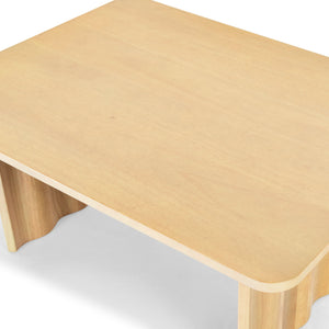 Safavieh Yurina Rectangle Wood Coffee Table - Elegant Design For Modern Living Spaces, Durable & Timeless Appeal Natural Wood Sfv4222a