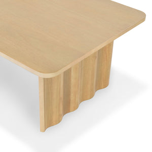 Safavieh Yurina Rectangle Wood Coffee Table - Elegant Design For Modern Living Spaces, Durable & Timeless Appeal Natural Wood Sfv4222a