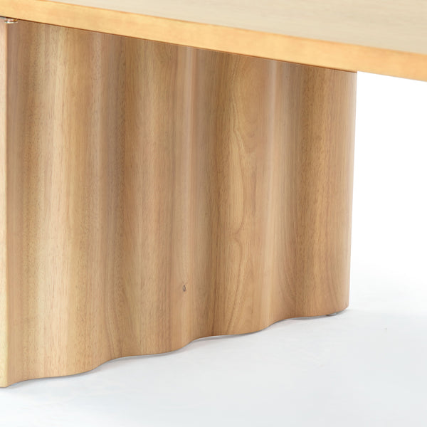 Safavieh Yurina Rectangle Wood Coffee Table - Elegant Design For Modern Living Spaces, Durable & Timeless Appeal Natural Wood Sfv4222a