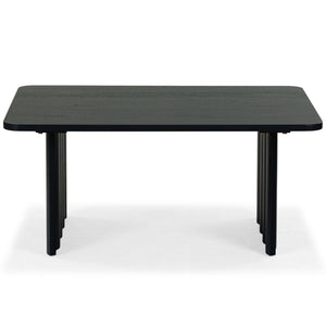Safavieh Yurina Rectangle Wood Coffee Table - Elegant Design For Modern Living Spaces, Durable & Timeless Appeal Black Wood Sfv4222b