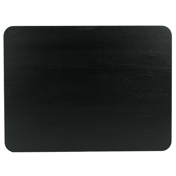 Safavieh Yurina Rectangle Wood Coffee Table - Elegant Design For Modern Living Spaces, Durable & Timeless Appeal Black Wood Sfv4222b