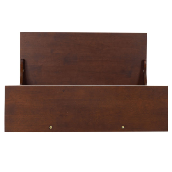 Safavieh Pitta Wood 1 Drawer Hall Tree – Elegant Walnut Design With Gold Accents For Stylish Entryway Storage Walnut ,Gold Wood ,Metal Sfv4224a-2bx