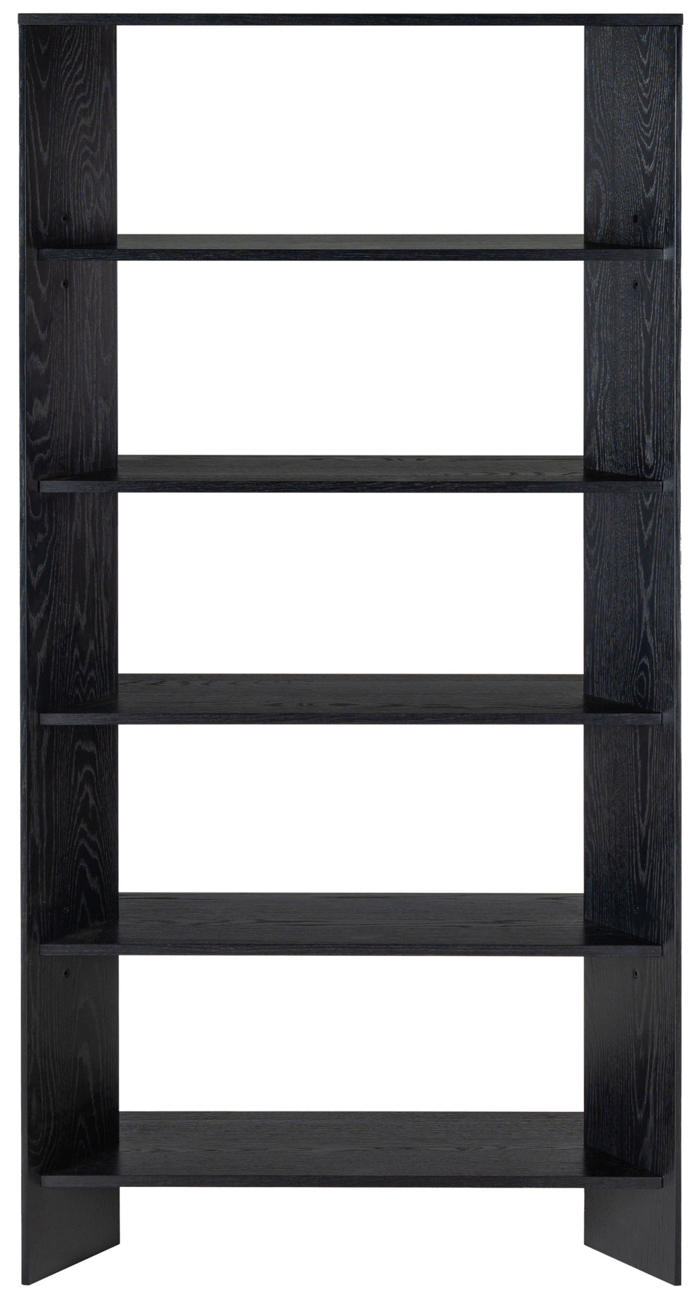 Safavieh Norrington Wood 5 Shelf Bookshelf - Stylish Storage Solution For Your Living Space And Office Decor Black Wood Sfv4227a