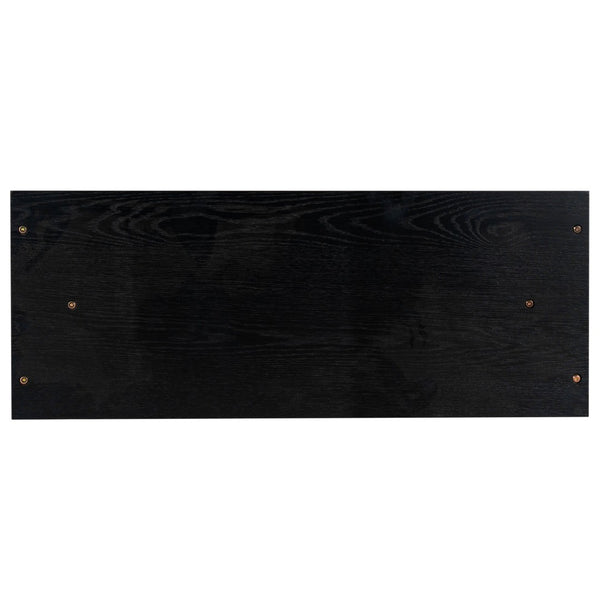Safavieh NORRINGTON Wood 5-Shelf Bookshelf - Contemporary Storage Solution for Home, Office & Display Decor Black SFV4227A