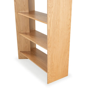 Safavieh NORRINGTON Wood 5-Shelf Bookshelf - Contemporary Storage Solution for Home, Office & Display Decor Natural SFV4227B