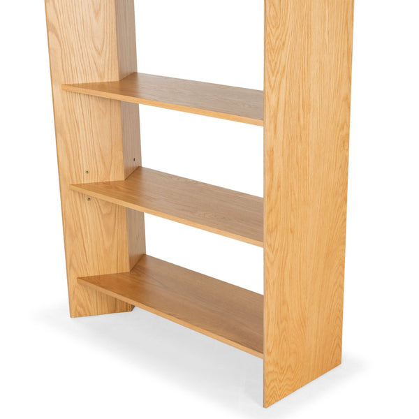 Safavieh NORRINGTON Wood 5-Shelf Bookshelf - Contemporary Storage Solution for Home, Office & Display Decor Natural SFV4227B