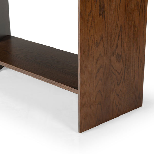 Safavieh NORRINGTON Wood 5-Shelf Bookshelf - Contemporary Storage Solution for Home, Office & Display Decor Walnut SFV4227C