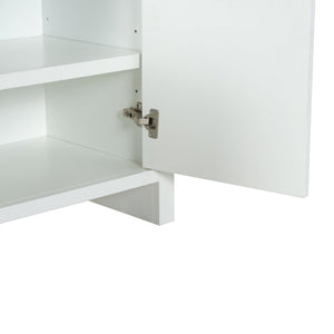 Safavieh Liabella 5 Shelf Wood Bookcase - Stylish Home Storage Solution For Books And Decor Showcase White ,Natural Wood ,Metal Sfv4234a-2bx