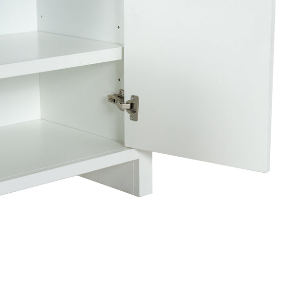 Safavieh Liabella 5 Shelf Wood Bookcase - Stylish Home Storage Solution For Books And Decor Showcase White ,Natural Wood ,Metal Sfv4234a-2bx