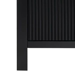 Safavieh Liabella 5 Shelf Wood Bookcase - Stylish Home Storage Solution For Books And Decor Showcase Black ,White Wood ,Metal Sfv4234b-2bx