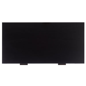 Safavieh JESSEY 2 Drawer Wood Desk - Modern Design with Spacious Storage for Stylish Home Office Setup Black / Brass SFV4236A