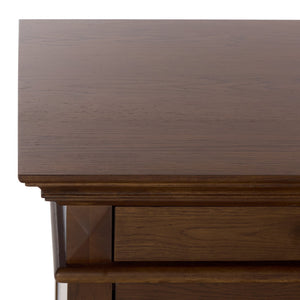Safavieh Francesco 4 Drawer Wood Desk – Elegant Design With Durable Construction For A Stylish Workspace Upgrade Walnut ,Brass Wood ,Metal Sfv4239a-2bx