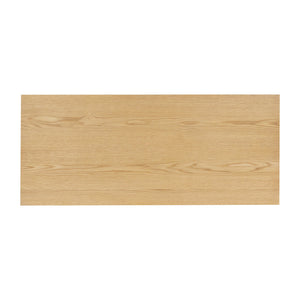 Safavieh Francesco 4 Drawer Wood Desk – Elegant Design With Durable Construction For A Stylish Workspace Upgrade Natural ,Black Wood ,Metal Sfv4239b-2bx