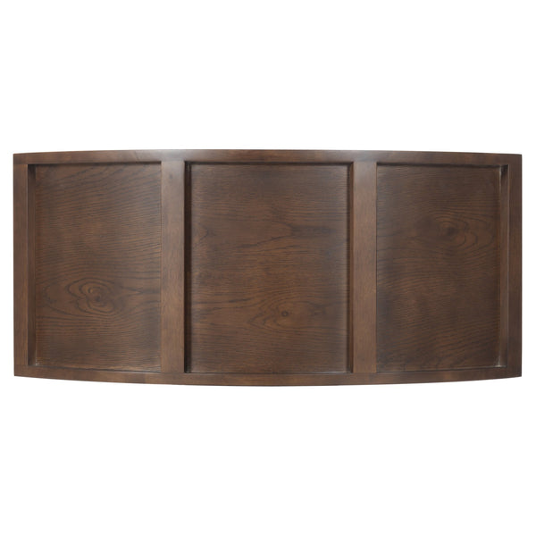 Safavieh Elladora Sophisticated Ribbed Front Wood Bookcase - Elevate Your Space With Modern Elegance Walnut ,Brass Wood ,Metal Sfv4240a-2bx