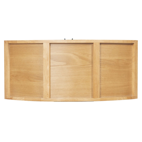 Safavieh Elladora Sophisticated Ribbed Front Wood Bookcase - Elevate Your Space With Modern Elegance Natural ,Black Wood ,Metal Sfv4240b-2bx