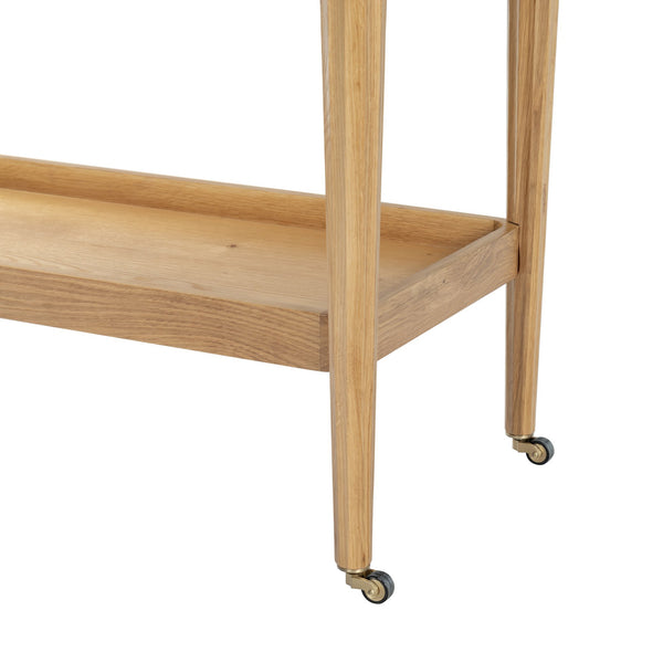 Safavieh Feliciabriana Wood 2 Shelf Barcart – Stylish And Functional Home Decor For Entertaining Guests Elegantly Natural Wood ,Metal Sfv4247a