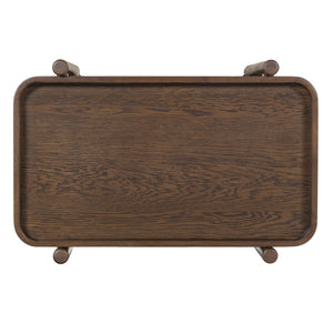 Safavieh Krystof Wood 2 Shelf Barcart - Stylish Blend Of Modern Elegance And Versatile Charm For Any Space Walnut Wood ,Metal Sfv4249b