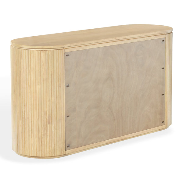 Rikki Fluted 6-Drawer Wood Dresser — Spacious Solid & Engineered Wood Storage With Textured Fronts