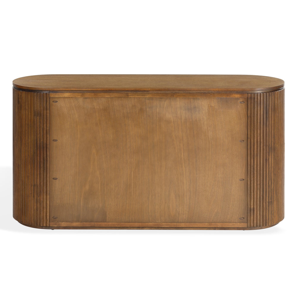 Rikki Fluted 6-Drawer Wood Dresser — Spacious Solid & Engineered Wood Storage With Textured Fronts
