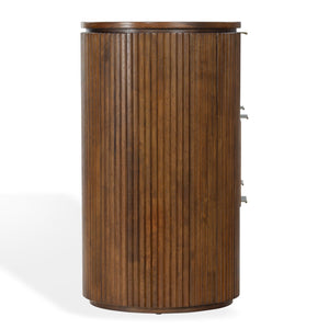 Rikki Fluted 6-Drawer Wood Dresser — Spacious Solid & Engineered Wood Storage With Textured Fronts