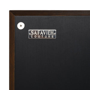 Safavieh Alberti Low Profile Walnut Grain Sideboard for Dining Room Modern Storage Walnut SFV4254A-2BX